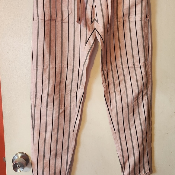 New Authentic Rag & Bone pink claudia striped pants - Picture 8 of 8